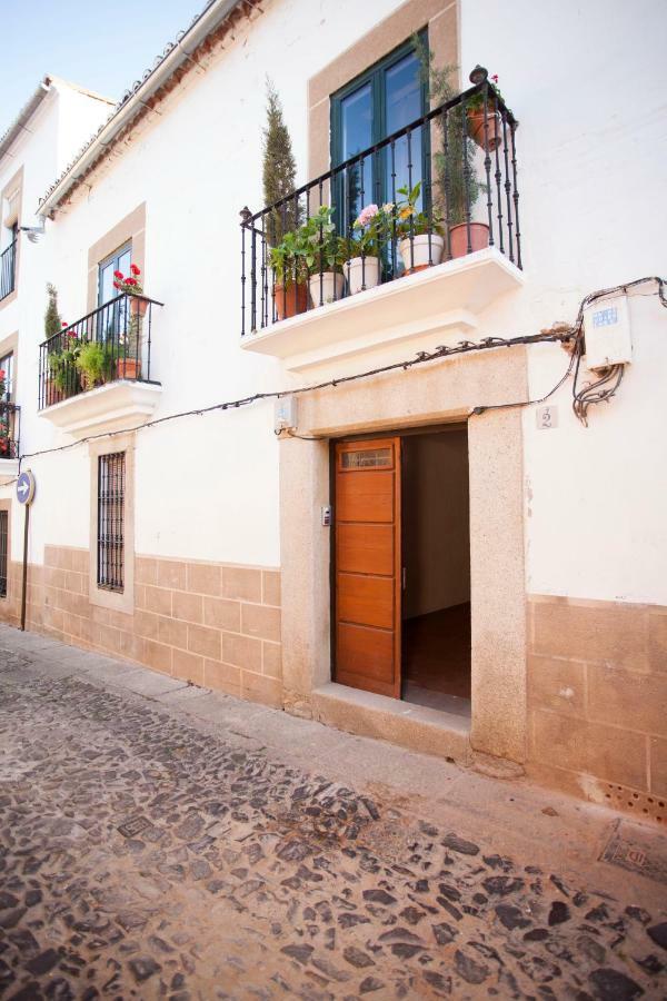 Apartamento Torre Redonda Caceres Bagian luar foto